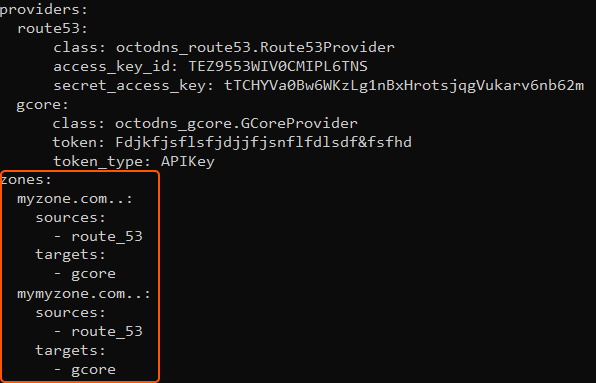 Use GCore managed DNS as a secondary DNS with OctoDNS | CDB Product ...