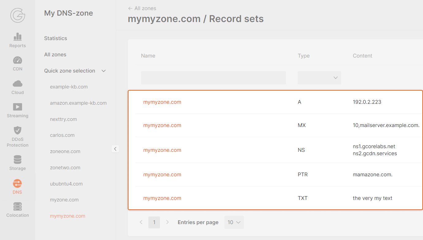 Use GCore managed DNS as a secondary DNS with OctoDNS | CDB Product ...