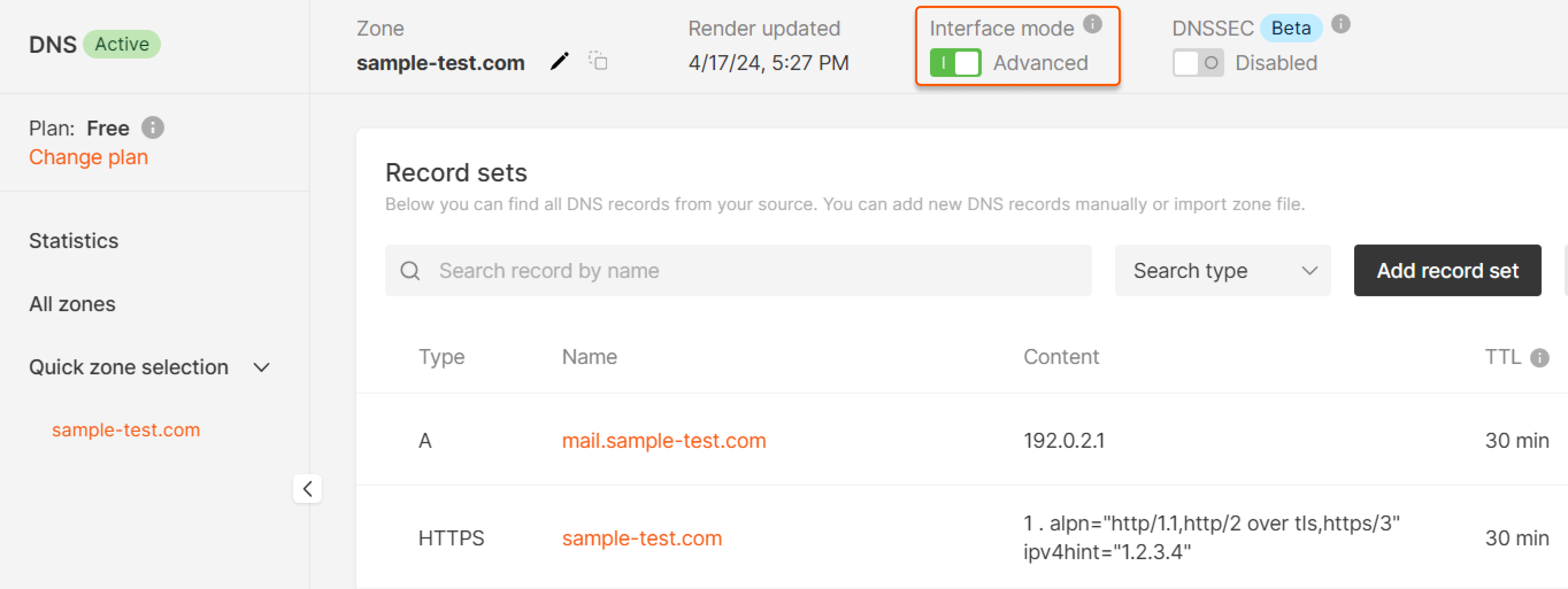 How to ensure that advanced more is enabled